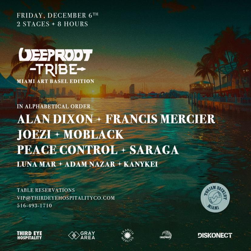 Francis Mercier Presents Deep Root Tribe Art Basel Edition event artwork