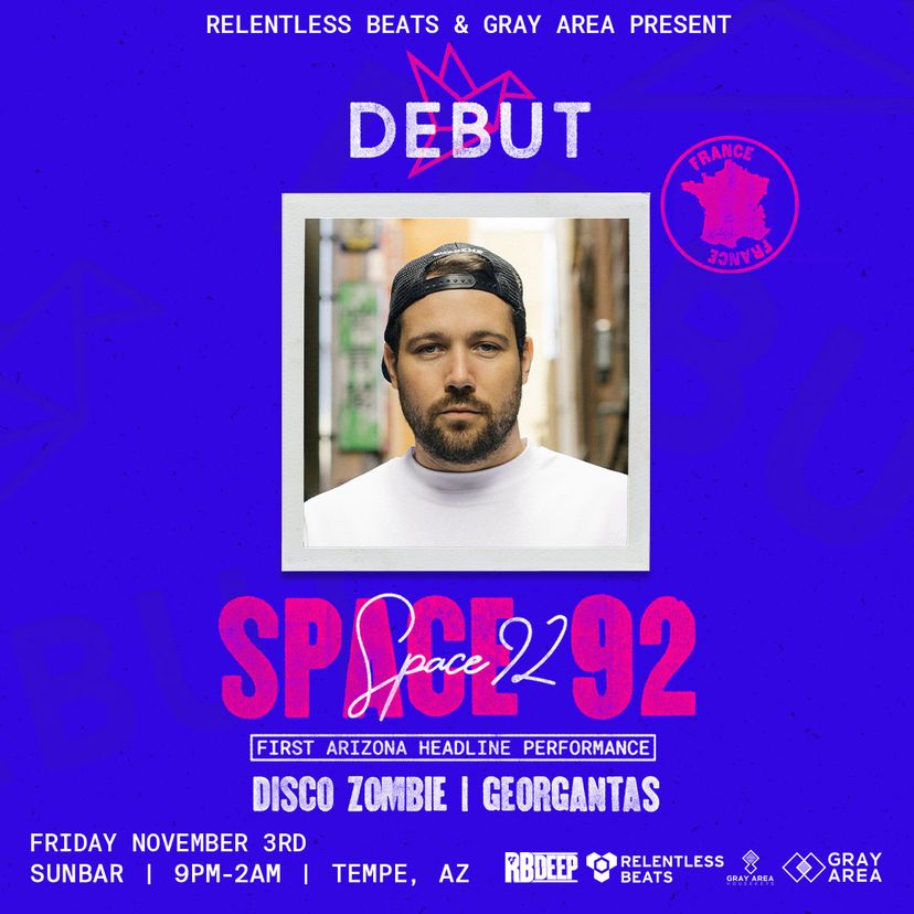 Debut: Space 92 event artwork