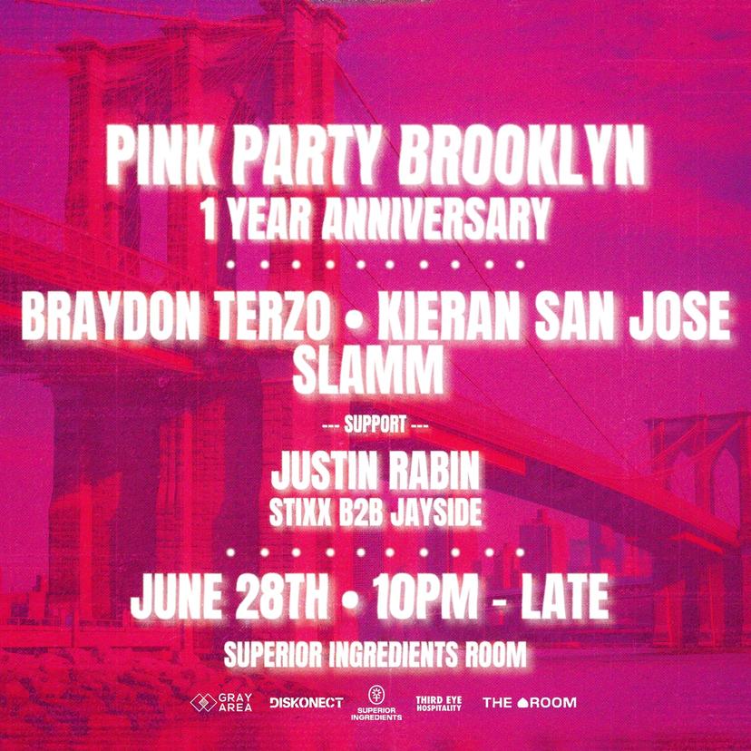 Pink Party: Brooklyn Edition event artwork