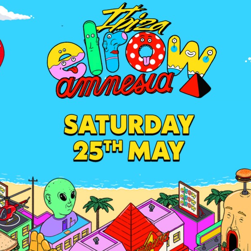 Elrow Opening Party | Rows Attacks! event artwork