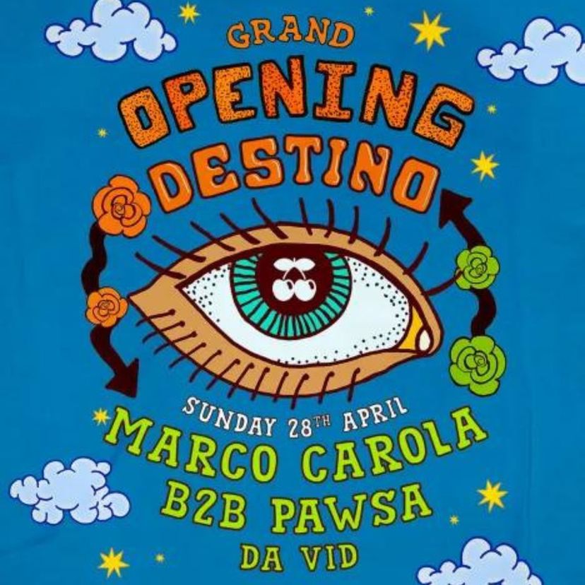 Destino Ibiza Opening Party event artwork
