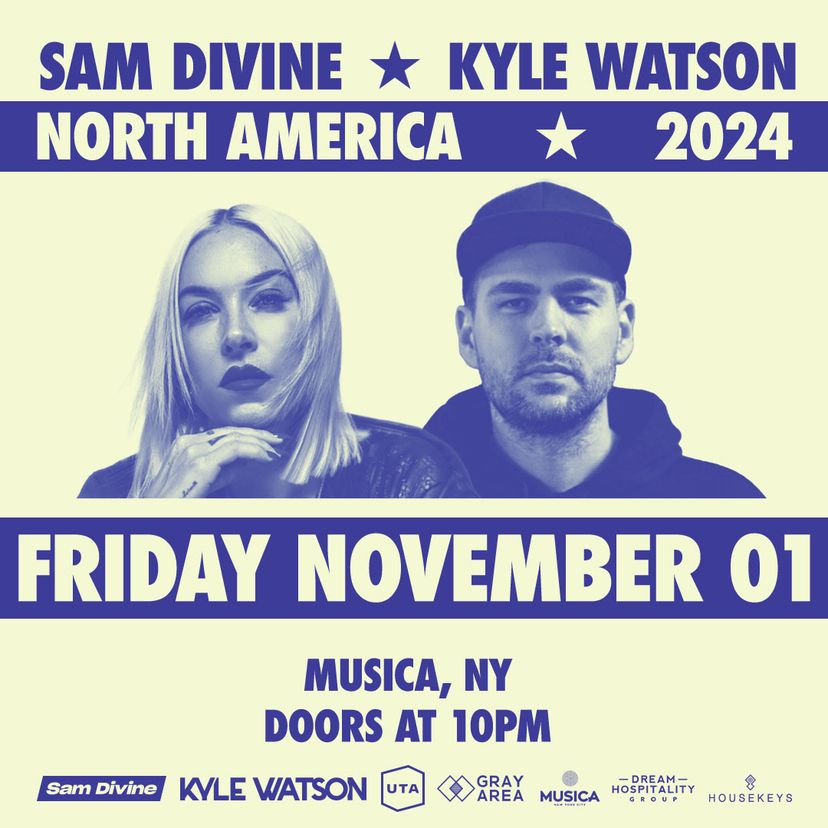 Sam Divine x Kyle Watson & Guests event artwork