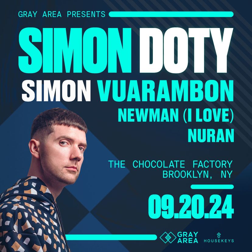 Simon Doty & Guests event artwork