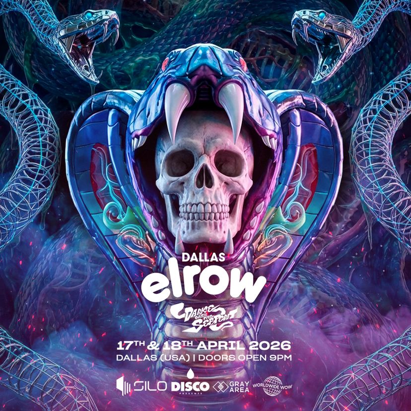 elrow Dallas Debut Weekender event artwork