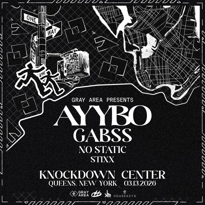 AYYBO with Gabss event artwork