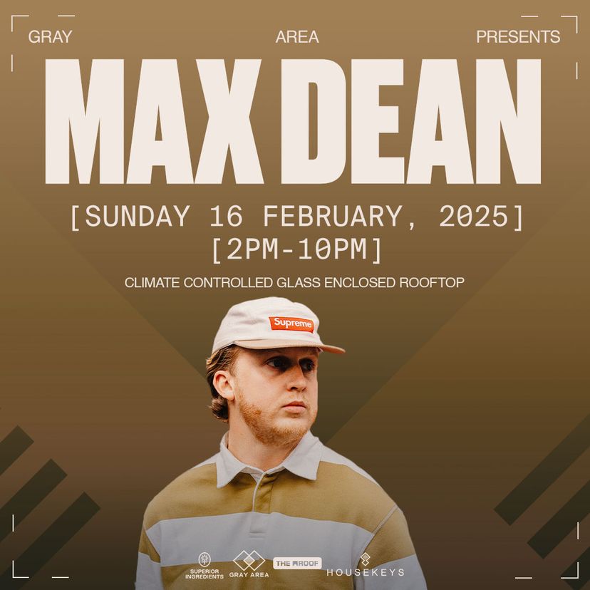 Max Dean & Guests event artwork