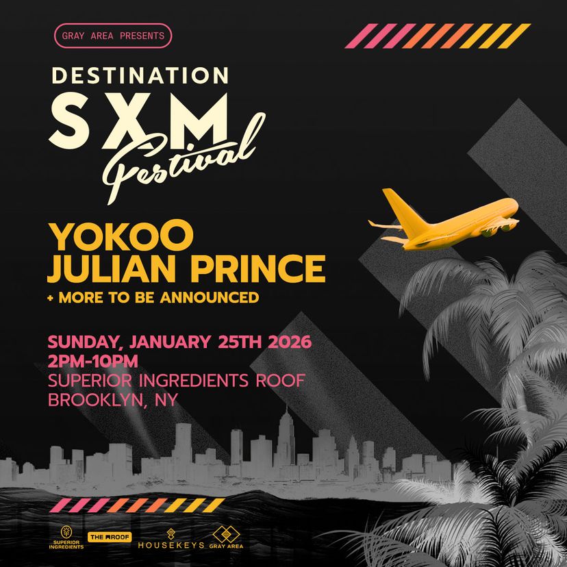 Destination SXM Festival w. YokoO & Guests event artwork