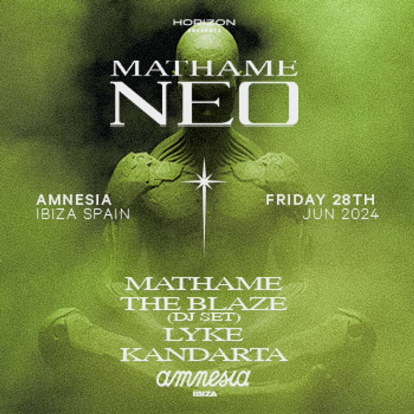 Horizon Presents Mathame NEO | Beauty Week 4 event artwork