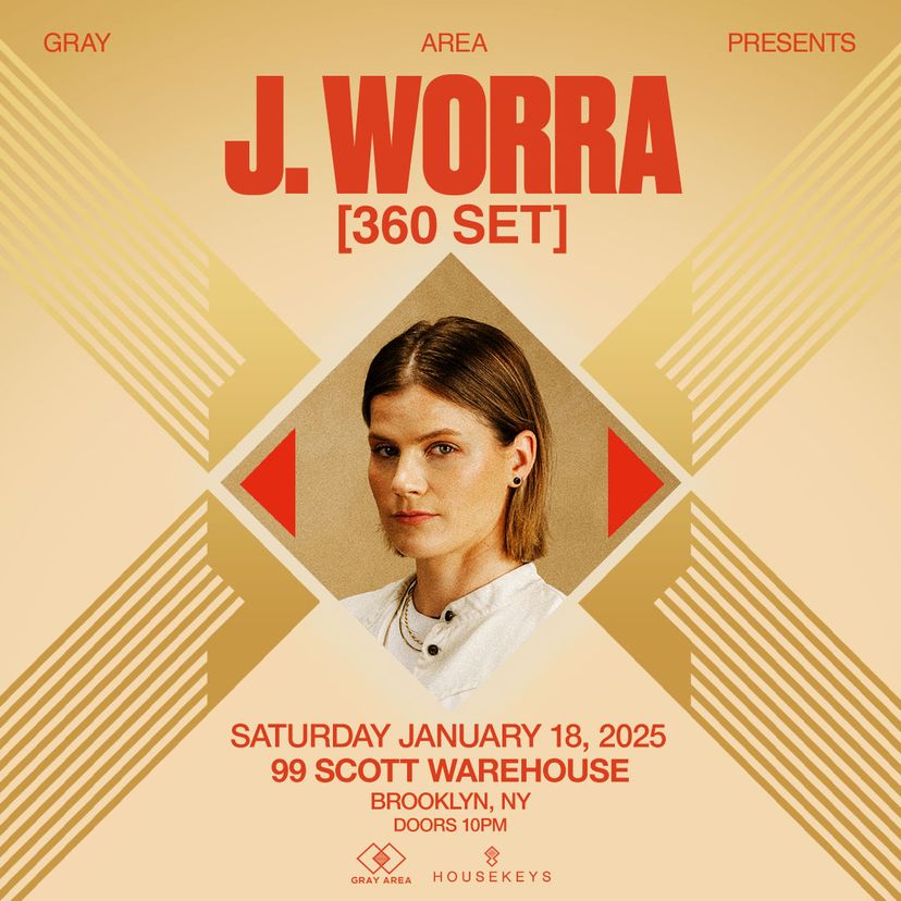 J. Worra event artwork