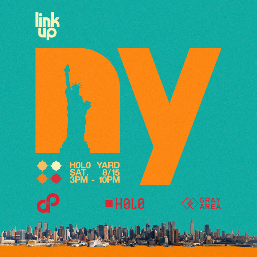 Andre Power presents Link Up *Open Air* event artwork