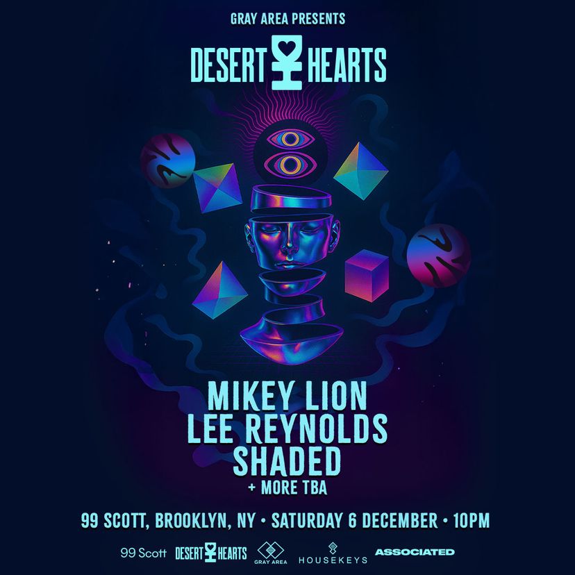 Desert Hearts New York event artwork