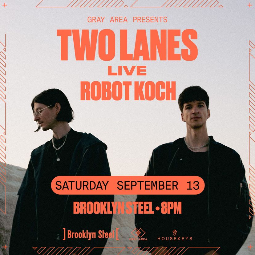 TWO LANES [Live] event artwork