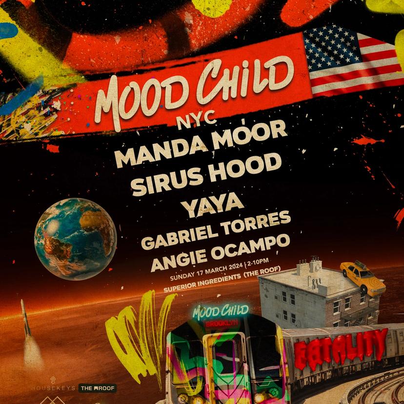 Debut: Mood Child NYC w. Manda Moor, Sirus Hood, Yaya & More event artwork