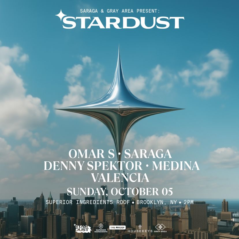 Debut: Stardust Records w/ Saraga & Omar S event artwork