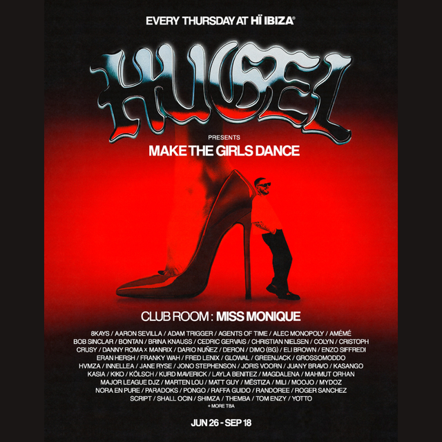 HUGEL presents Make The Girls Dance event artwork