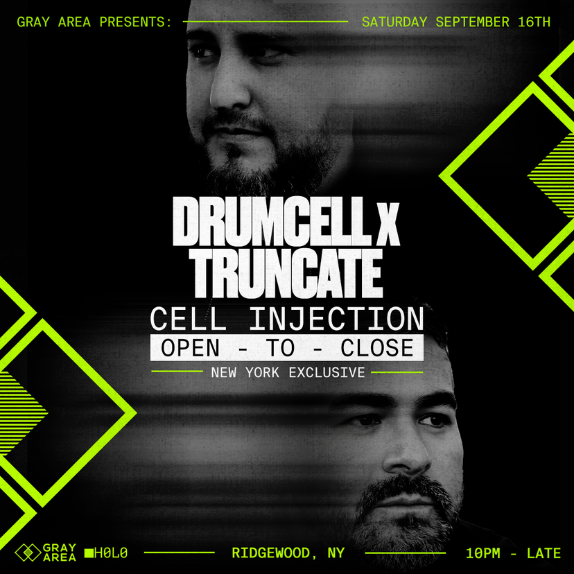 Cell Injection [Drumcell vs Truncate] Open-To-Close event artwork