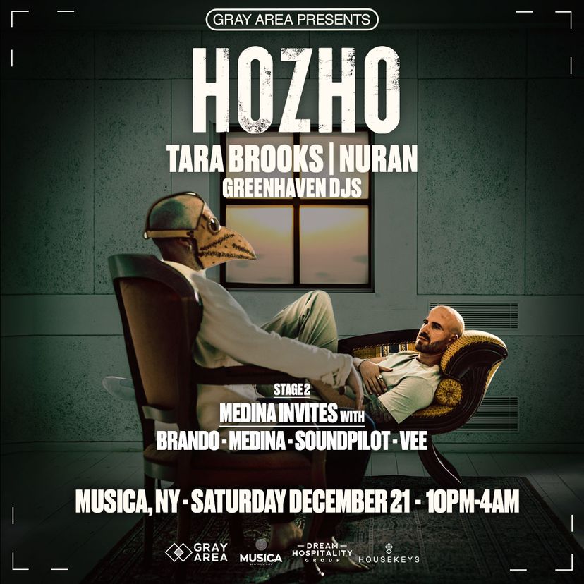 HOZHO & Guests event artwork