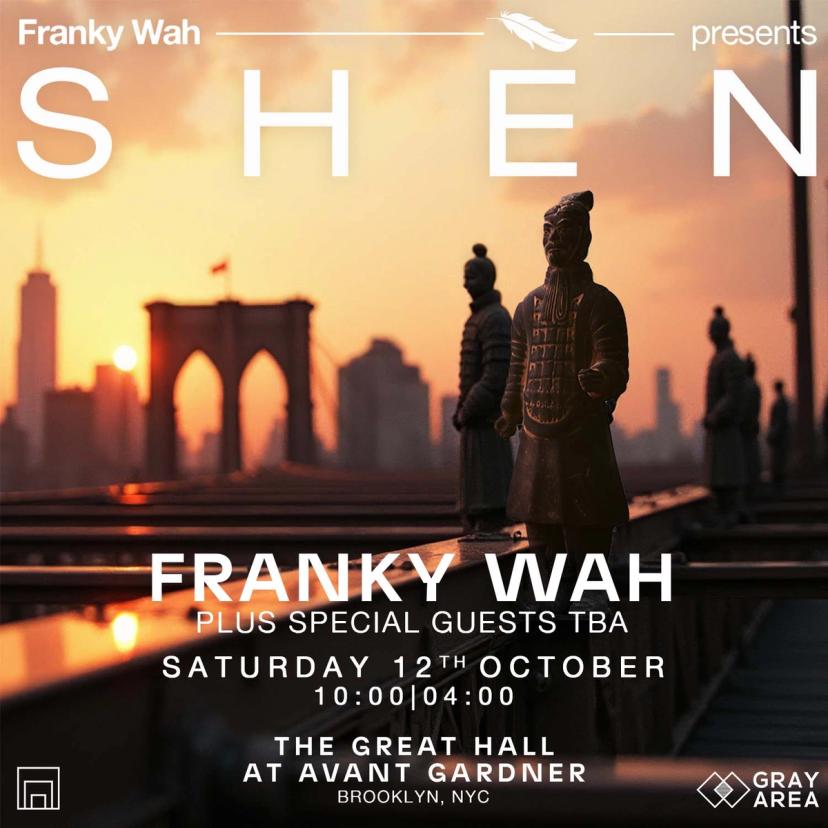 Franky Wah present SHÈN [POSTPONED] event artwork