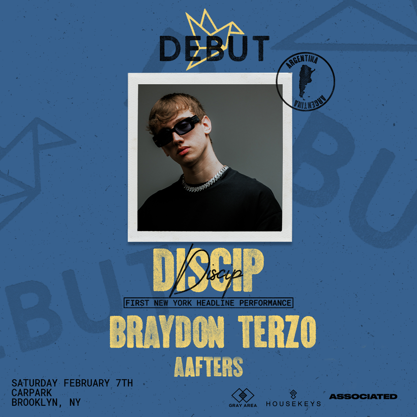 Debut: Discip First New York Headline Performance event artwork