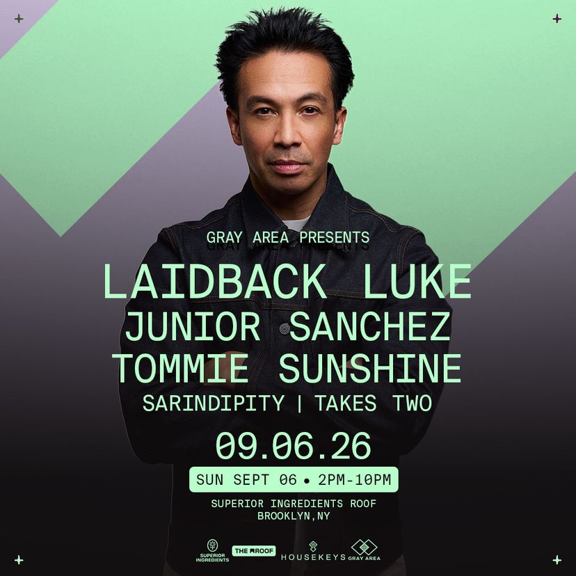 Laidback Luke with Tommie Sunshine, Junior Sanchez & Guests event artwork