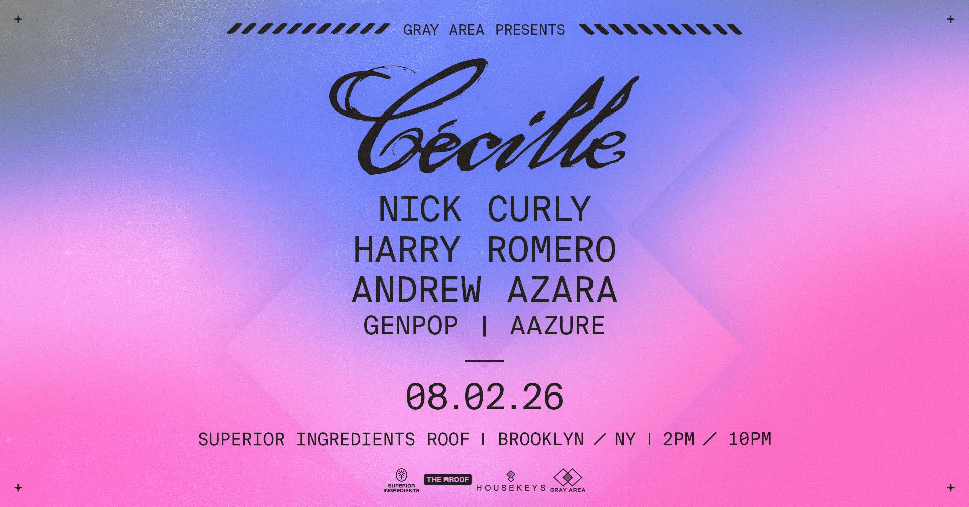 Cécille Records with Nick Curly & Guests at | Gray Area