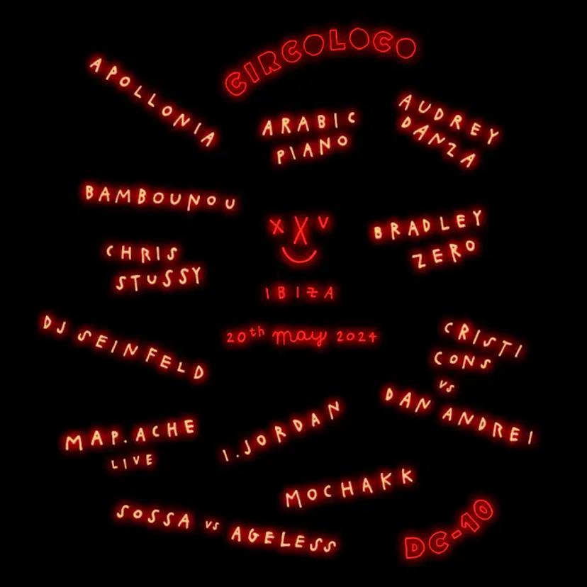 Circoloco Week 4 event artwork
