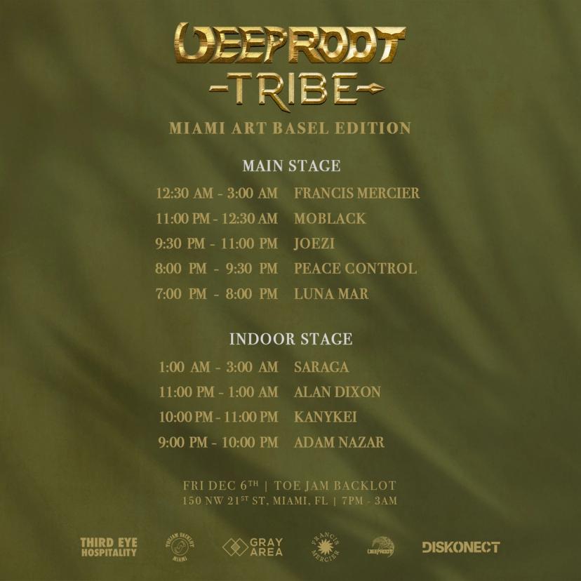 Francis Mercier Presents Deep Root Tribe Art Basel Edition event artwork