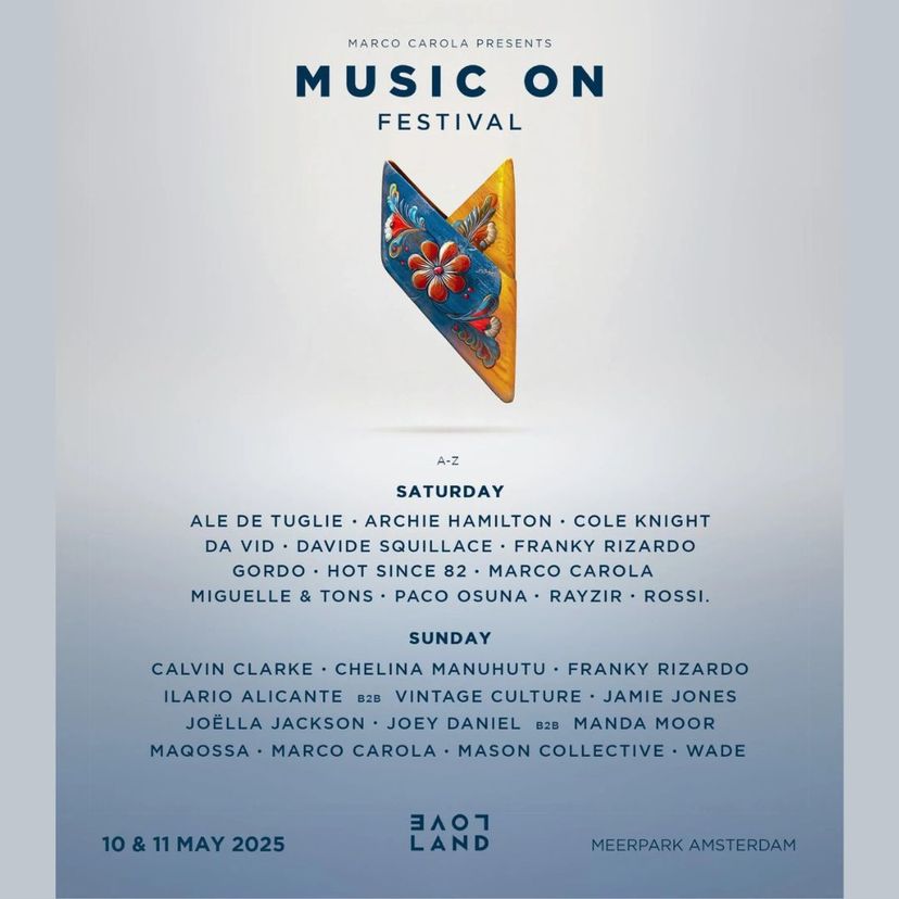 Music On Festival 2025 event artwork