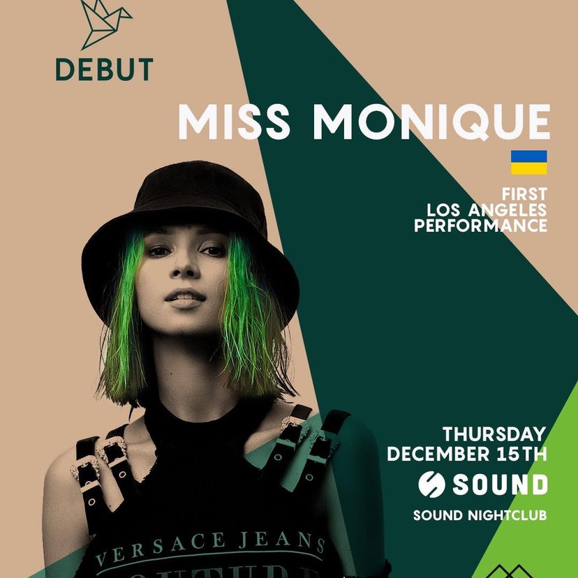 Debut: Miss Monique LA Debut event artwork