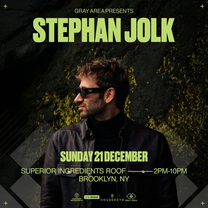 Stephan Jolk event artwork
