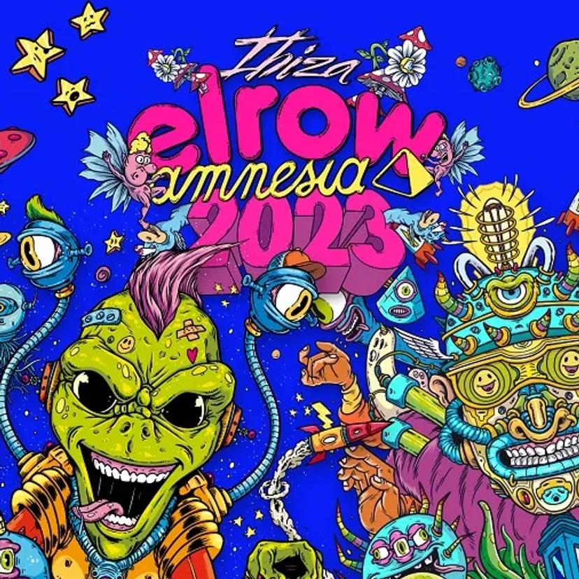 Elrow Opening Party at Amnesia event artwork
