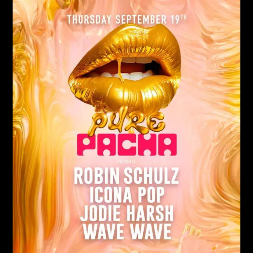 Pure Pacha Week 20 event artwork