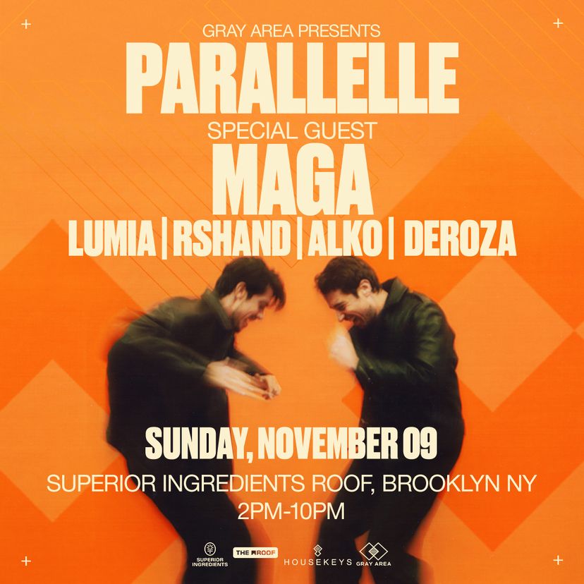 Parallelle Live with Maga and Lumia event artwork