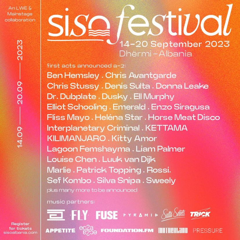 Siso Festival 2023 event artwork
