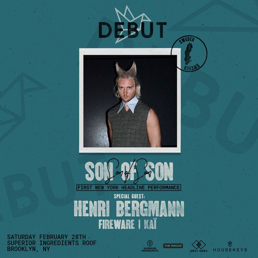 Debut: Son of Son First New York Performance event artwork