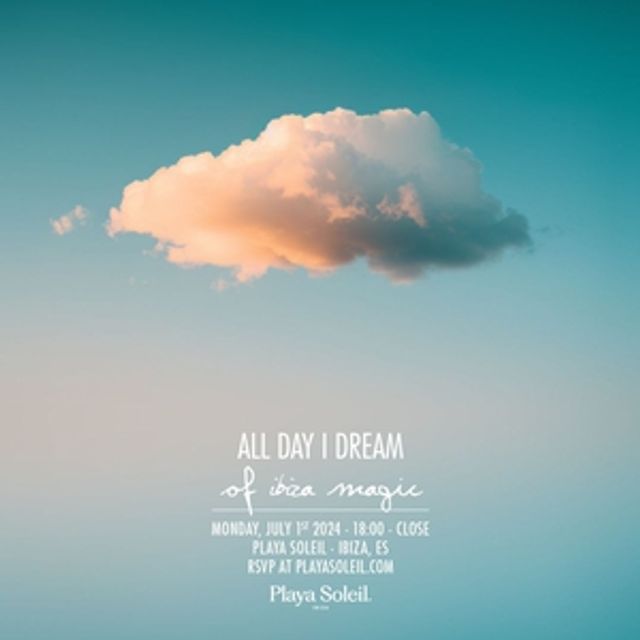 All Day I Dream of Ibiza Magic event artwork