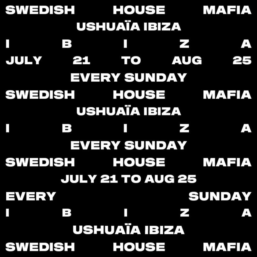 Swedish House Mafia Week 3 event artwork