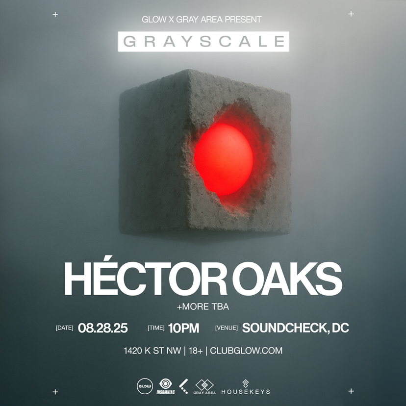 Grayscale: Héctor Oaks event artwork