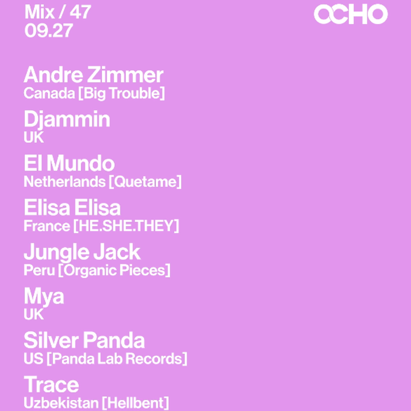 OCHO Episode #47 event artwork