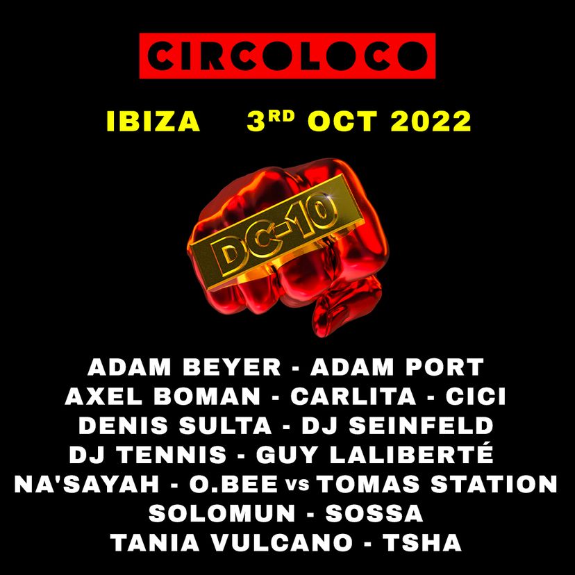 Circoloco event artwork