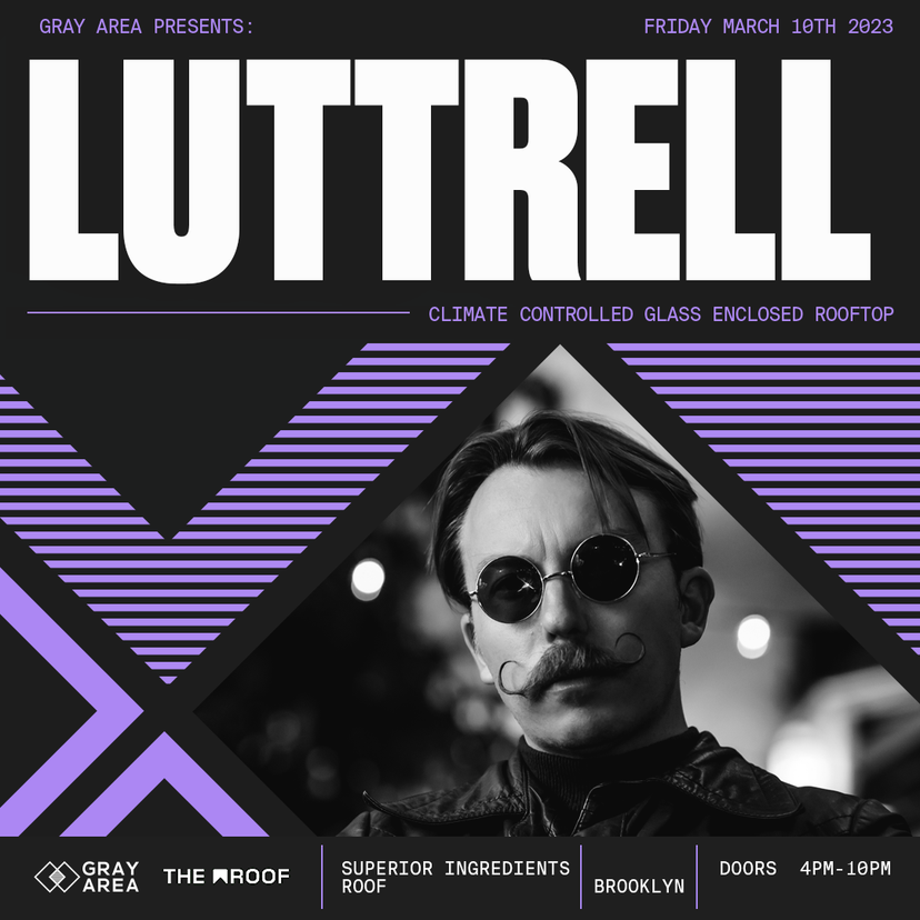 Luttrell event artwork