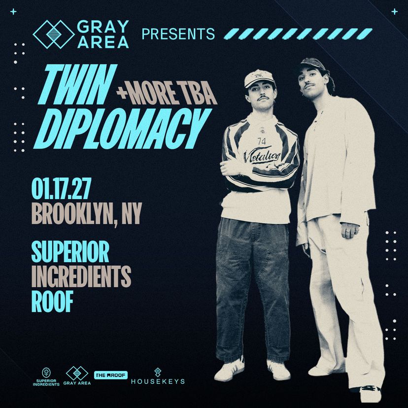Twin Diplomacy & Guests event artwork