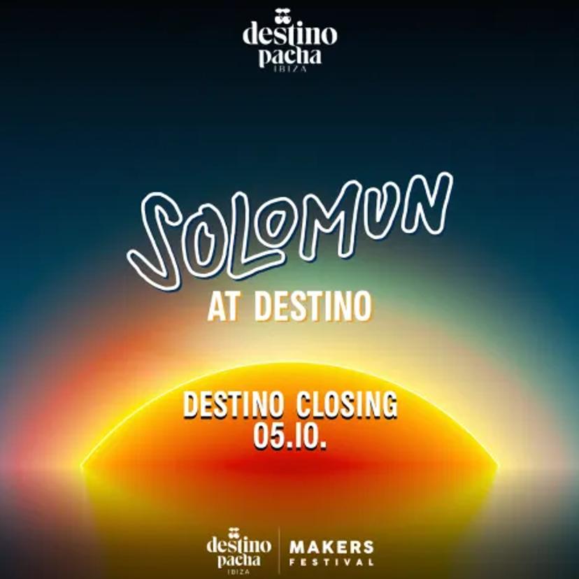 Solomun at Destino Closing Party event artwork