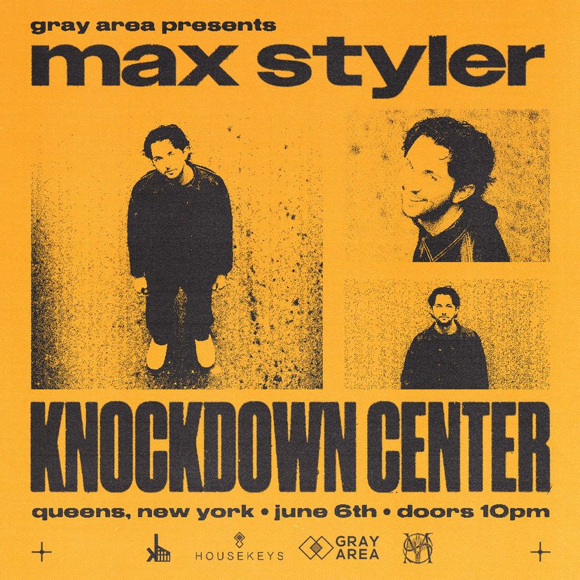 Max Styler event artwork