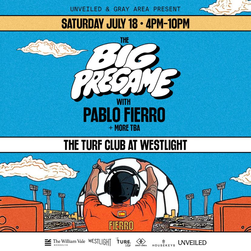 The Big Pregame with Pablo Fierro event artwork