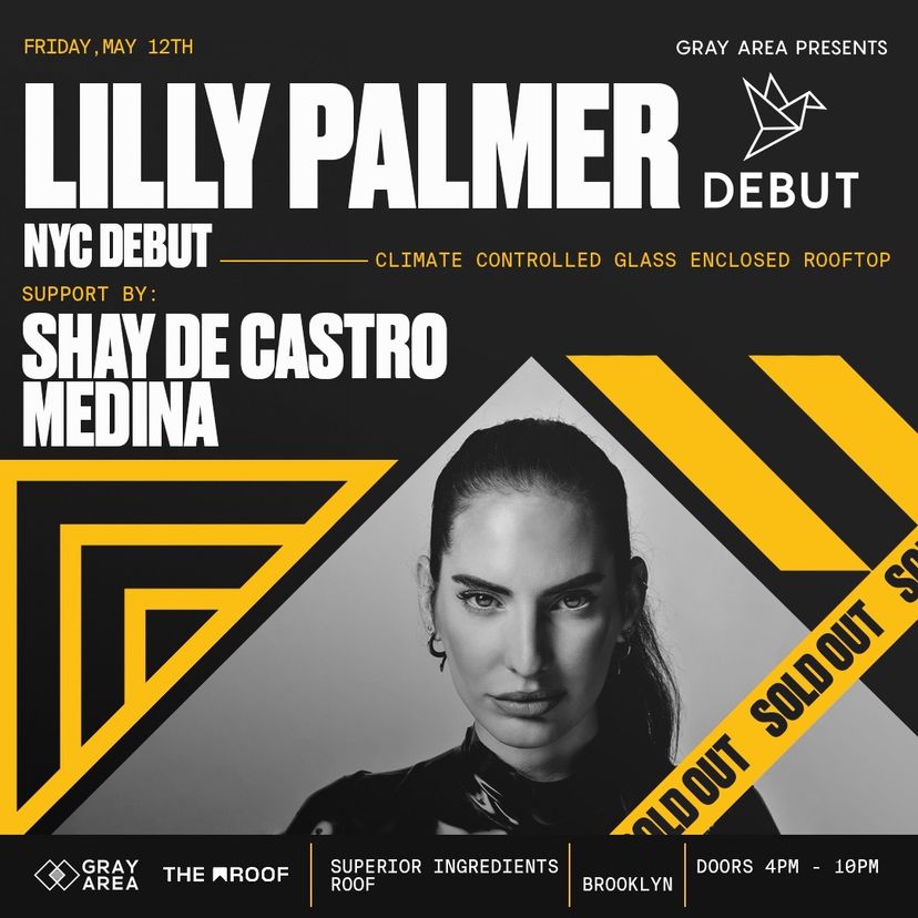 Debut: Lilly Palmer First New York Performance event artwork