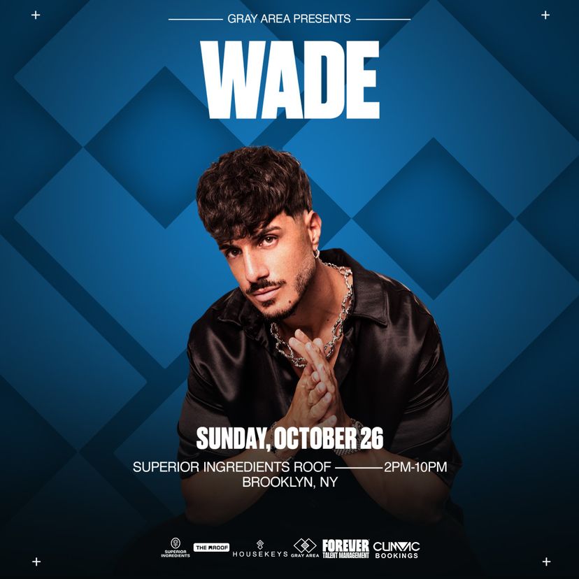 Wade & Guests event artwork