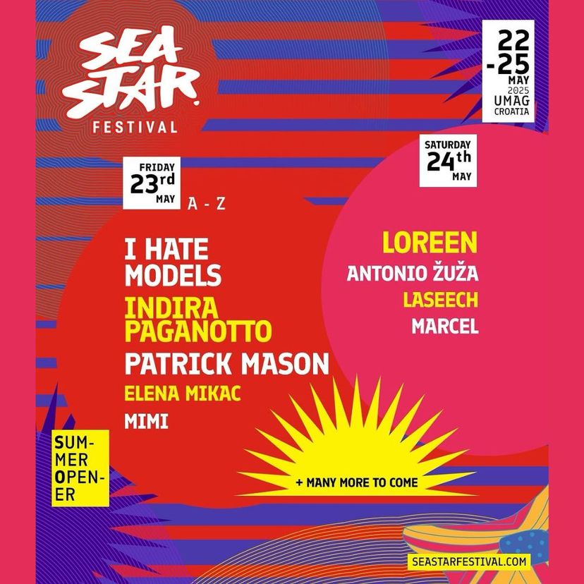 Sea Star Festival 2025 event artwork