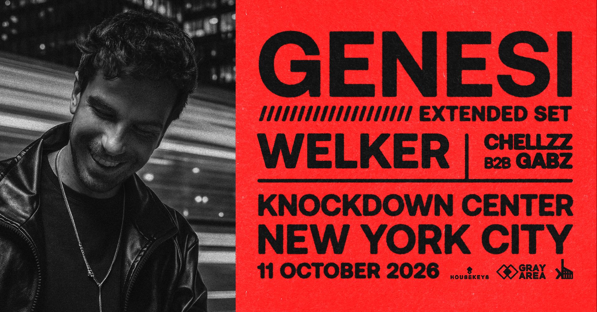 GENESI w. WELKER & More at Knockdown Center | Gray Area