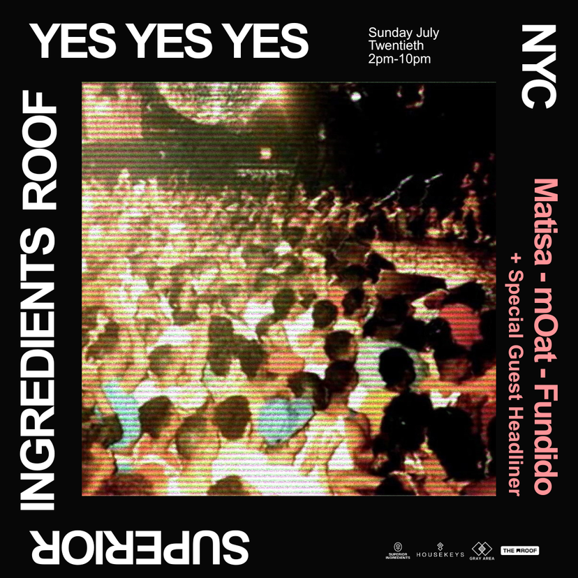 Yes Yes Yes Label Showcase event artwork
